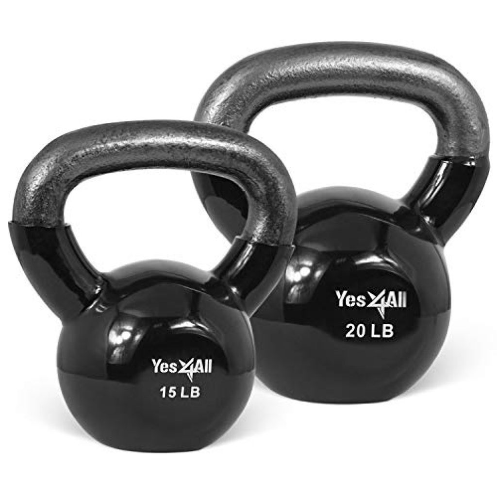 Yes All Combo Special Vinyl Coated Kettlebell Weight Sets Deals From