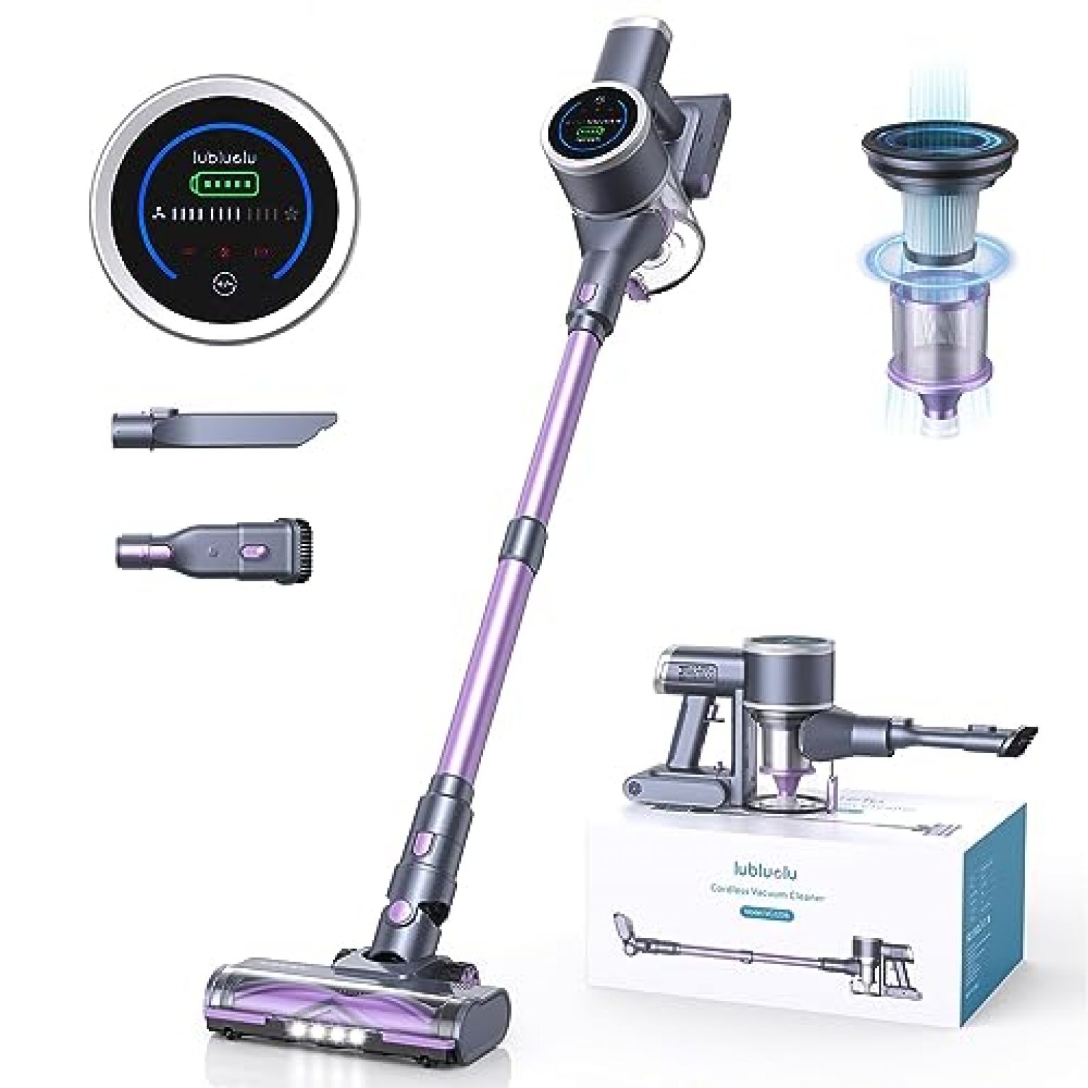 Lubluelu Cordless Vacuum Cleaner Deals From Savealoonie