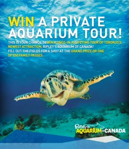 Ripley's Aquarium of Canada Ticket Giveaway — Deals from SaveaLoonie!