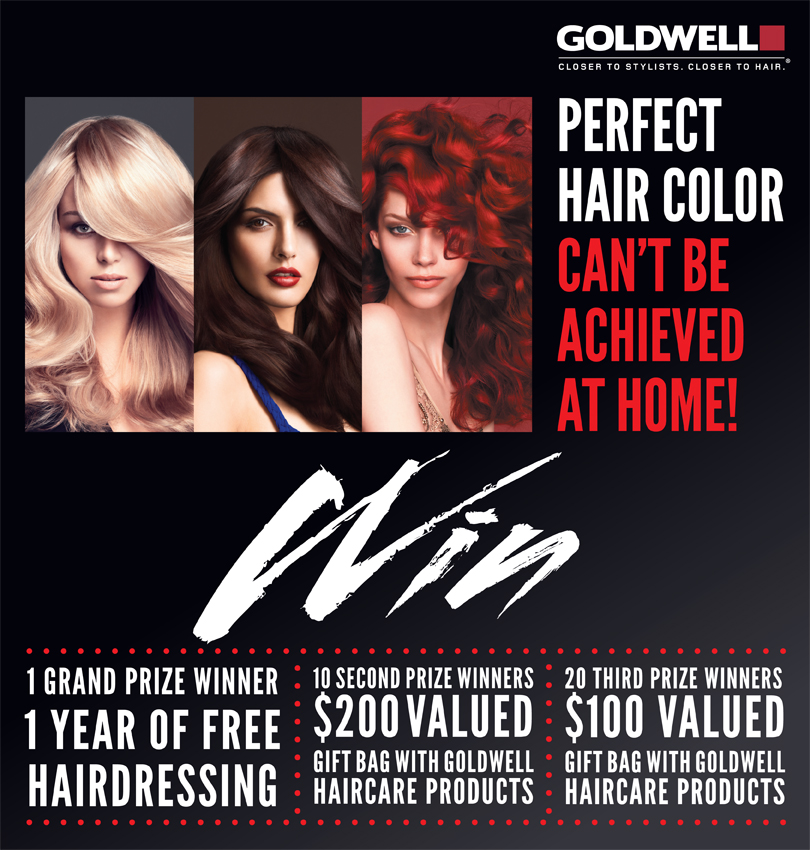 Goldwell Win a Year of Free Hairdressing Sweepstakes — Deals from ...