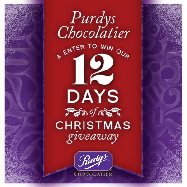 Purdy's 12 Days of Christmas Giveaway — Deals from SaveaLoonie!