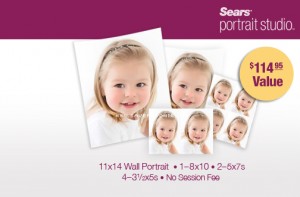 Free Sears Portrait Package — Deals from SaveaLoonie!