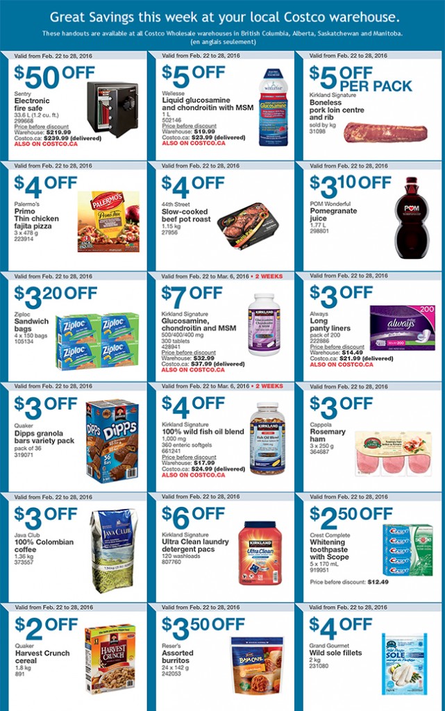 Costco Warehouse Coupons Feb 15th 28th — Deals from SaveaLoonie!