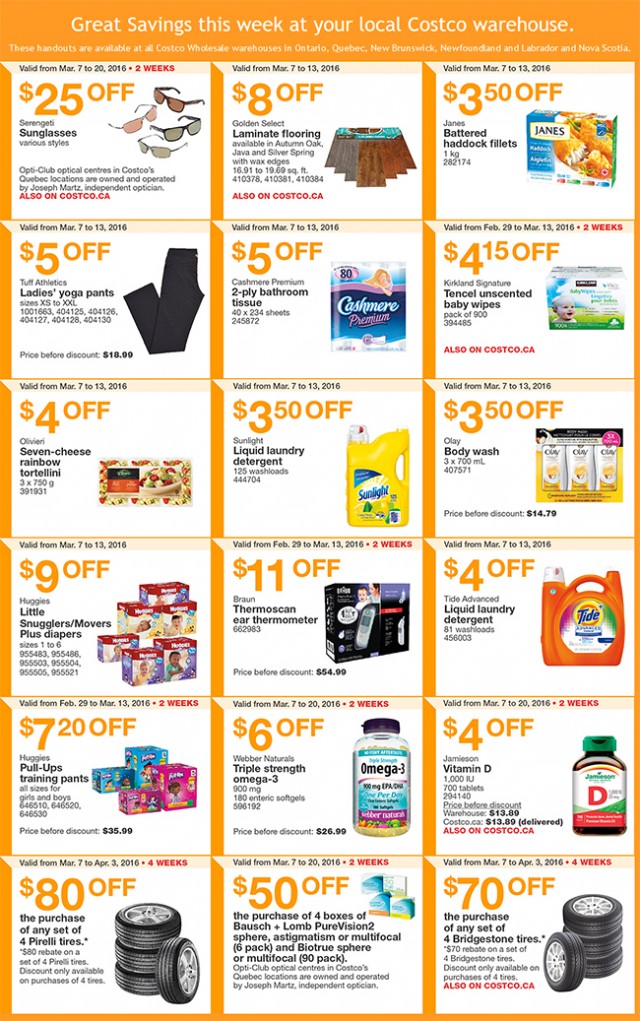 Costco Warehouse Coupons March 7th 13th — Deals from SaveaLoonie!