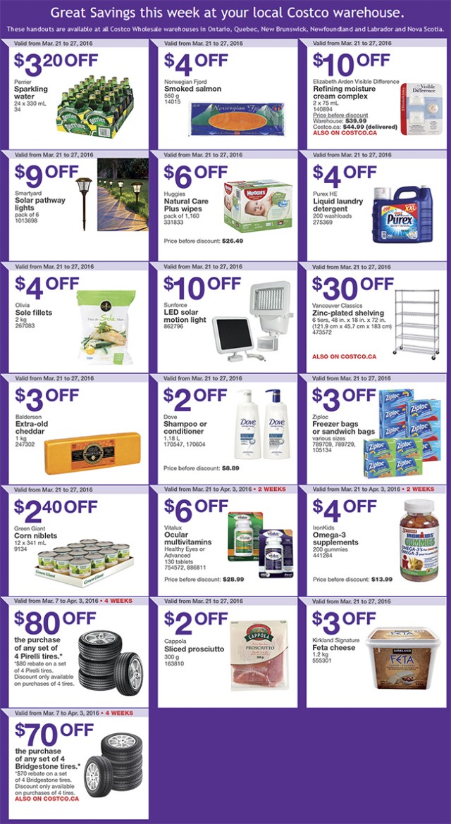 Costco Warehouse Coupons March 21st 27th — Deals from SaveaLoonie!