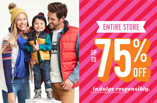 Old Navy - Entire Store Up To 75% Off — Deals from SaveaLoonie!