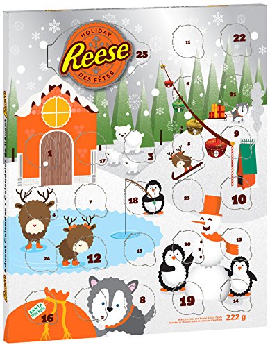 REESE Holiday Advent Calendar 222 Grams Deals from SaveaLoonie