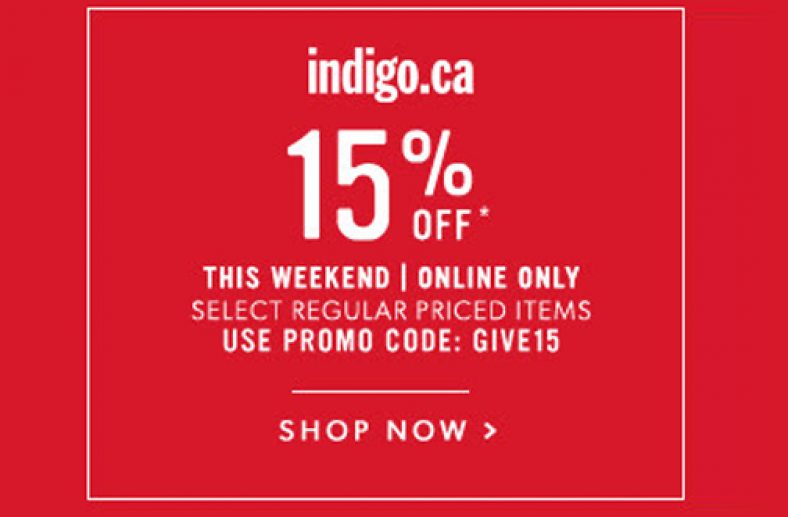 Indigo.ca 15 Off Coupon Code — Deals from SaveaLoonie!