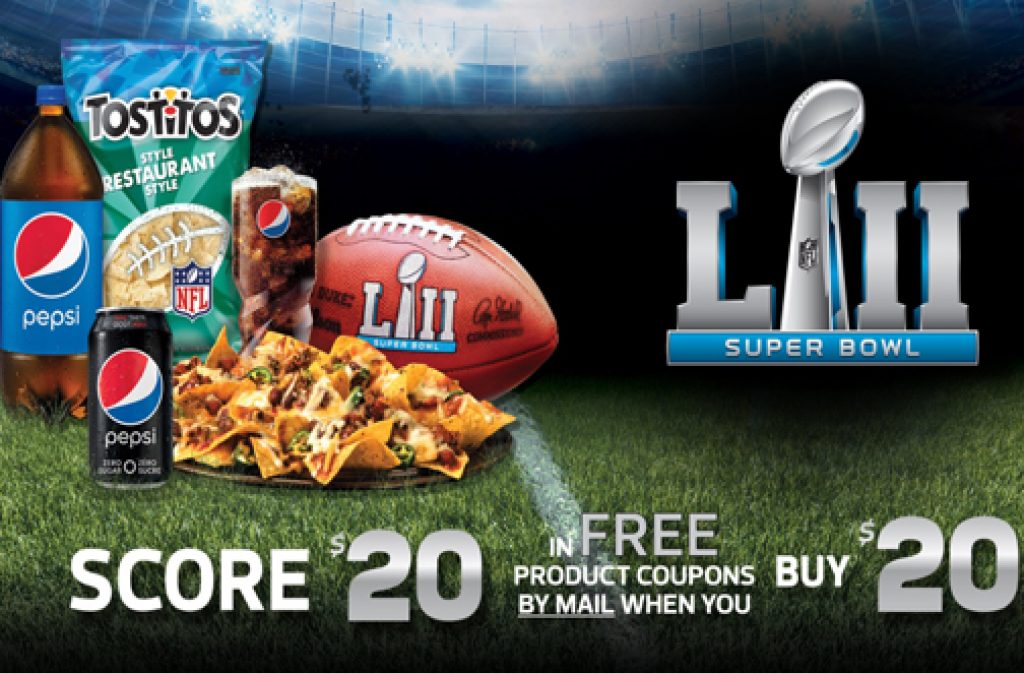 Pepsi Super Bowl Buy 20, Score 20 Promotion — Deals from SaveaLoonie!