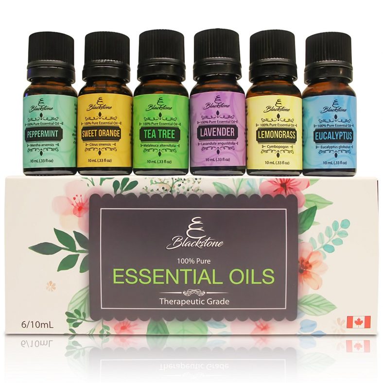 Blackstone 100 Pure Canadian Essential Oils Set of 6/10ml — Deals from