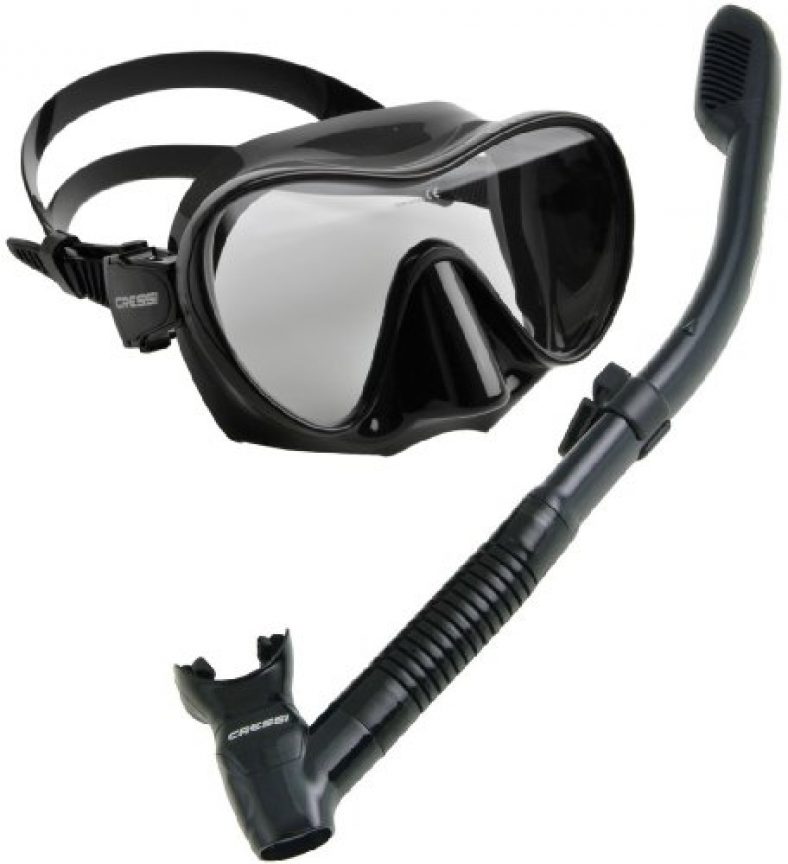 Cressi Scuba Diving Snorkeling Freediving Mask Snorkel Set — Deals from ...