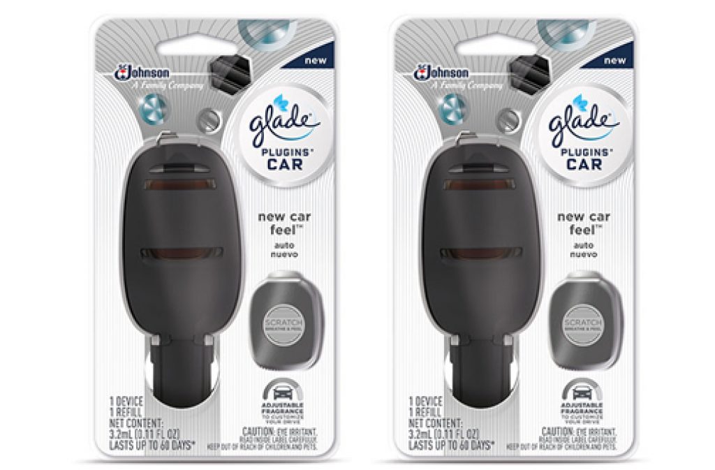 glade plug in car how to use