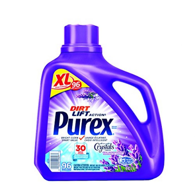 Purex Liquid Laundry Detergent, Crystals Fragrance, Fresh Lavender