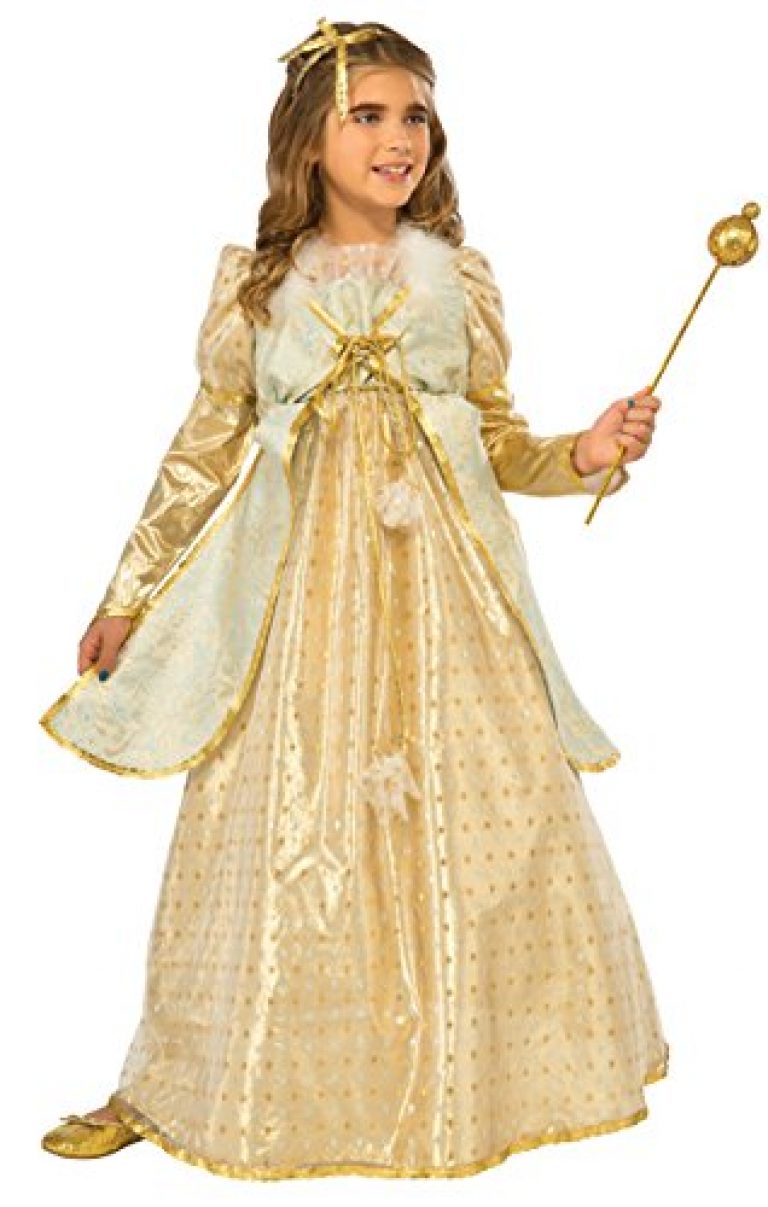 Rubies Costume Kids Golden Princess Costume, Medium — Deals from ...