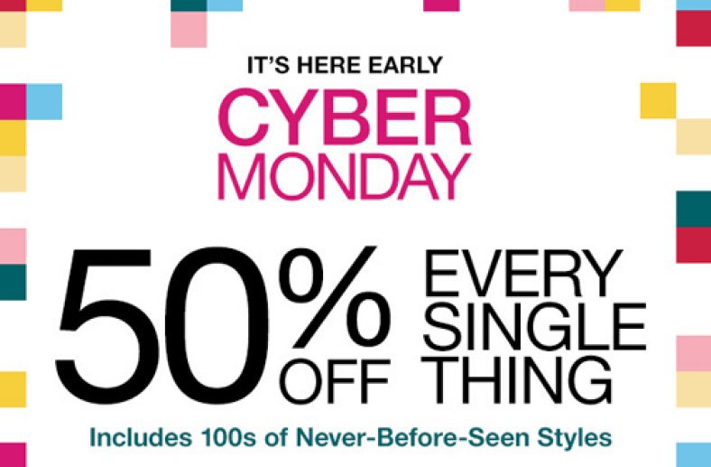 Gap Cyber Monday 2018 — Deals from SaveaLoonie!