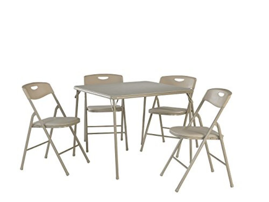 Cosco 5Piece Folding Table and Chair Set — Deals from SaveaLoonie!