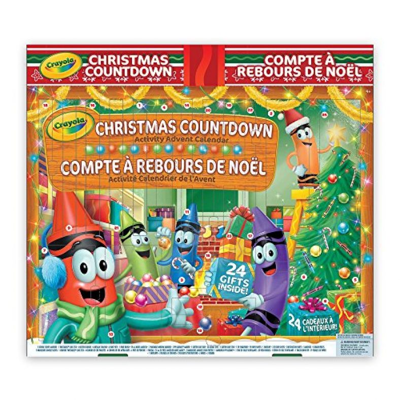 Crayola Christmas Countdown Activity Advent Calendar — Deals from