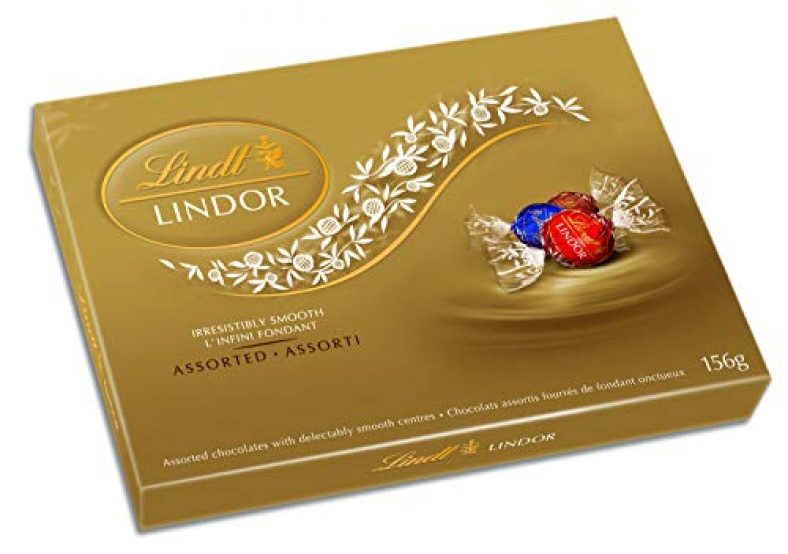 Lindt Lindor Assorted Chocolates T Box Milk Dark And Hazelnut 7481