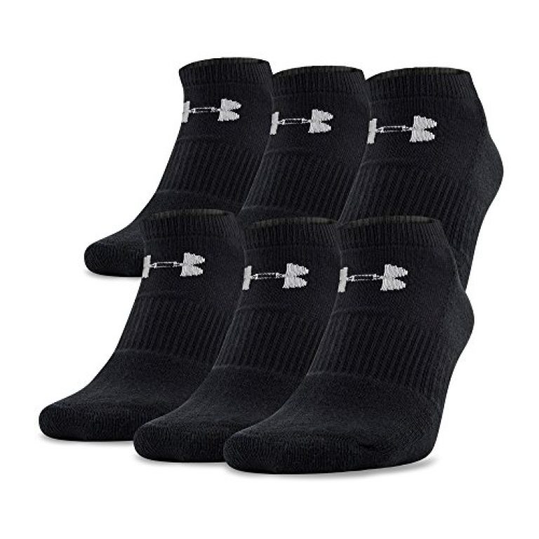 Under Armour Men's Charged Cotton No Show Socks (Pack of 6) — Deals ...