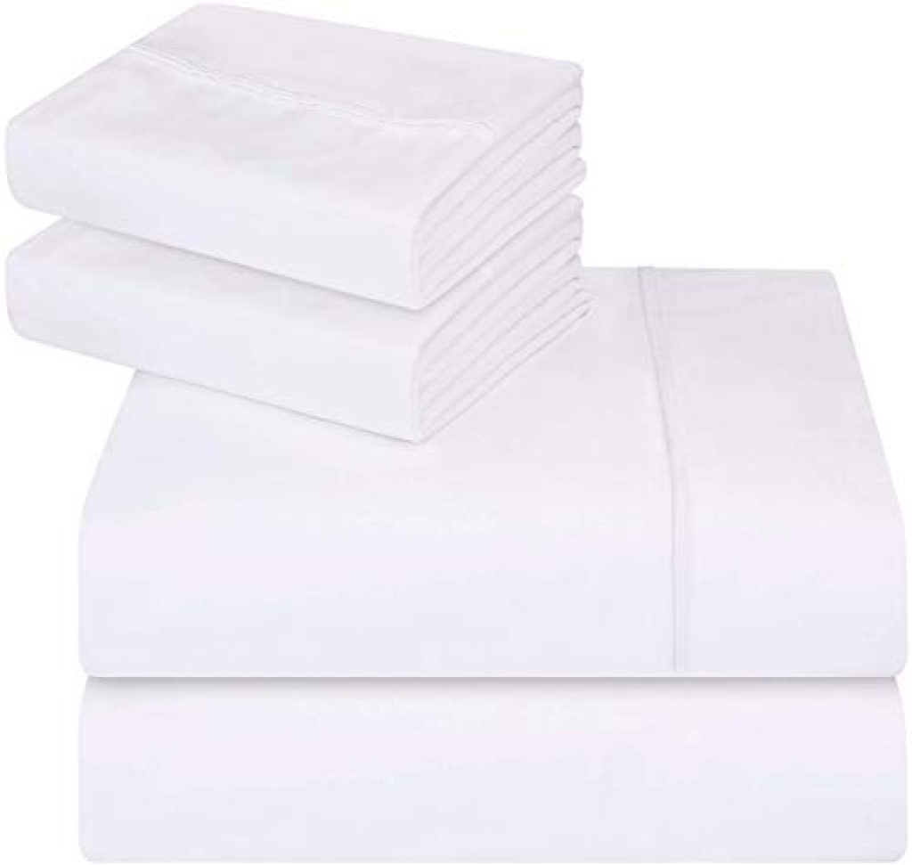 Utopia Bedding 4-Piece Queen Bed Sheet Set — Deals from SaveaLoonie!