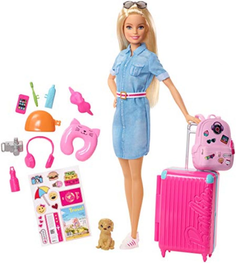 barbie travel stuff