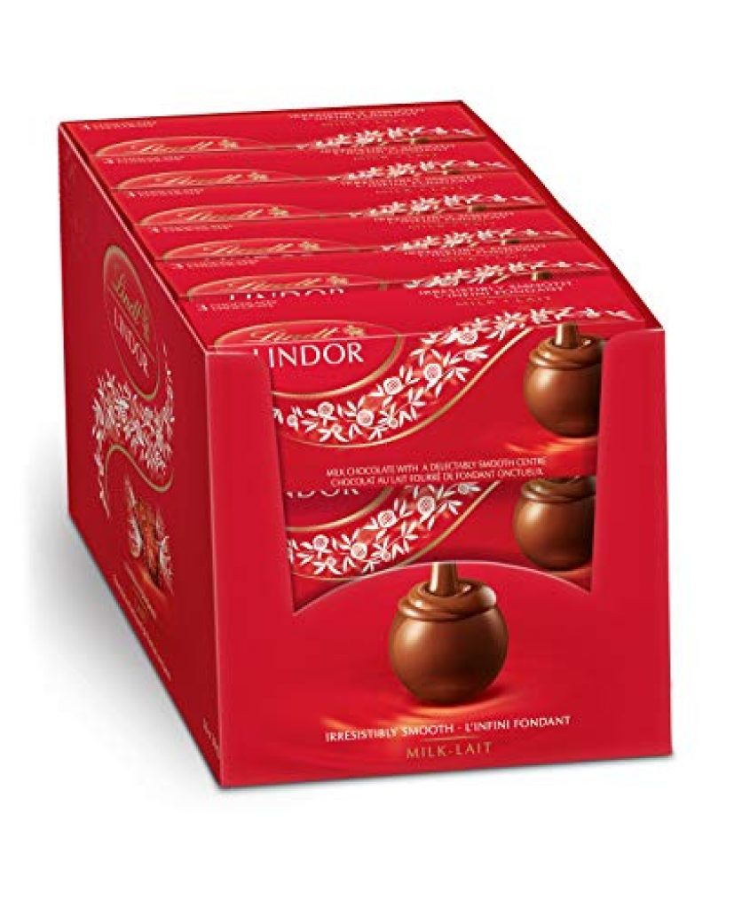 Lindt Lindor Milk Chocolate Box G Pack Of Deals From Savealoonie