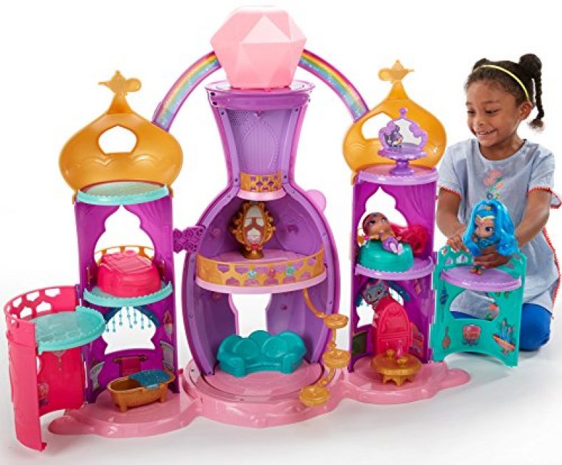 Fisher-Price Nickelodeon Shimmer & Shine, Magical Light-Up Genie Palace ...