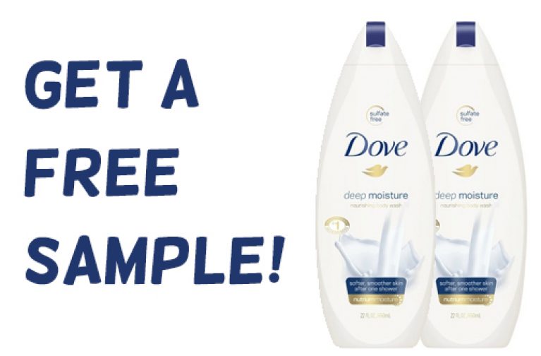 Free Dove Deep Moisture Body Wash Sample — Deals from SaveaLoonie!