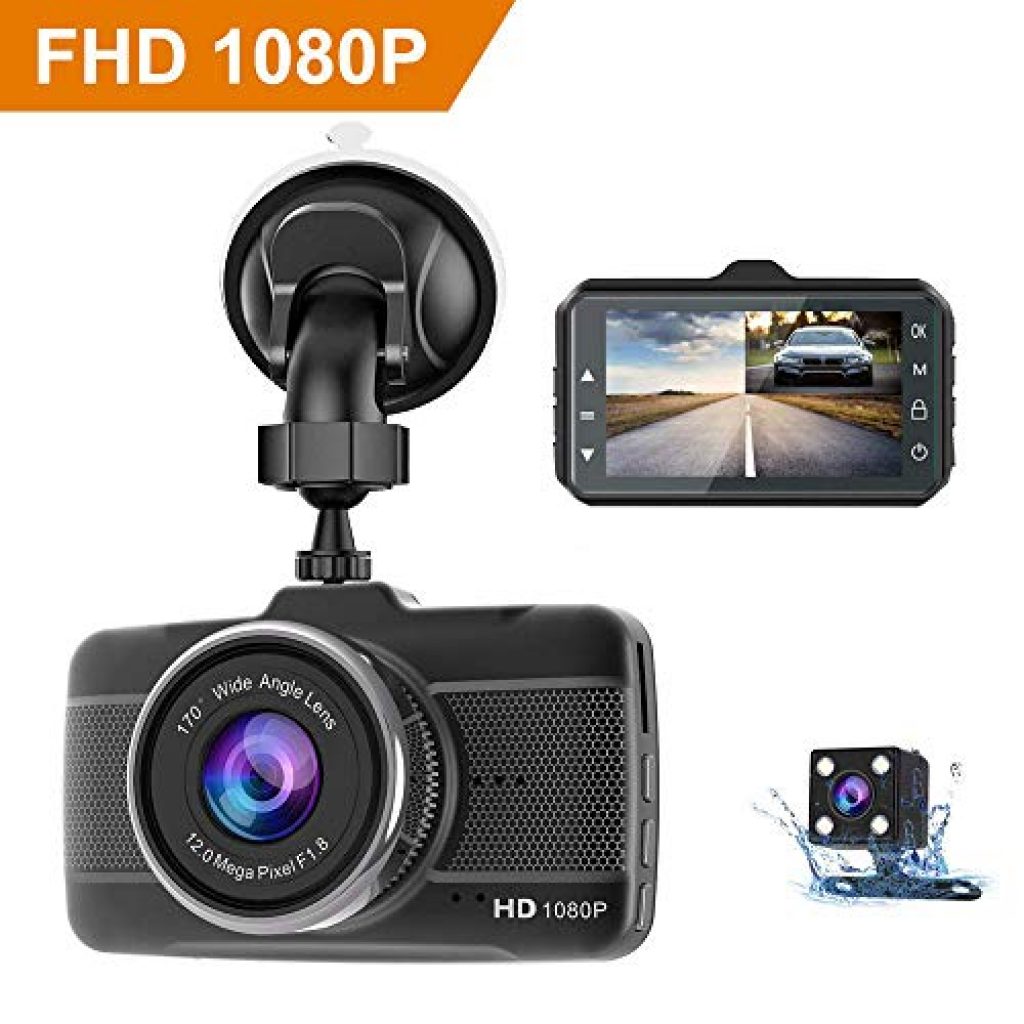 Claoner Dual Dash Cam with Night Vision — Deals from SaveaLoonie!