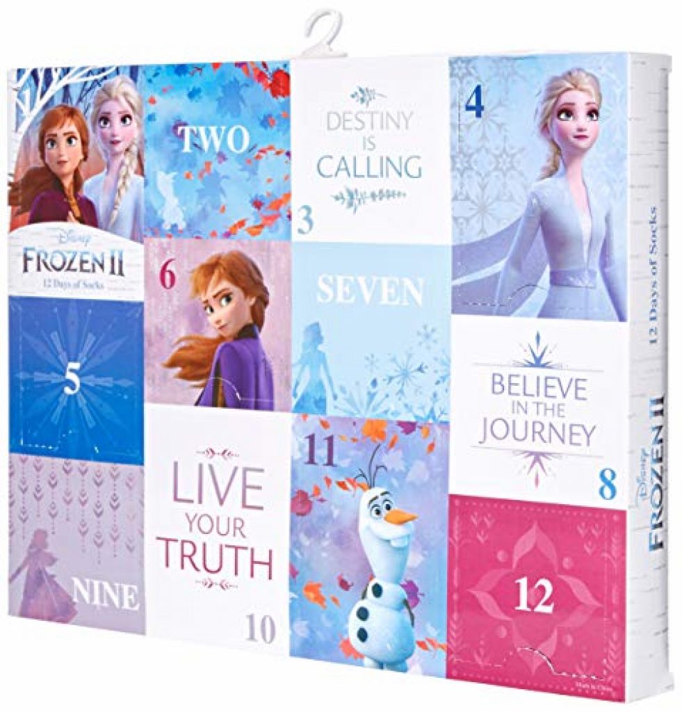 Disney Women's Frozen 12 Days Advent Sock Box — Deals from SaveaLoonie!