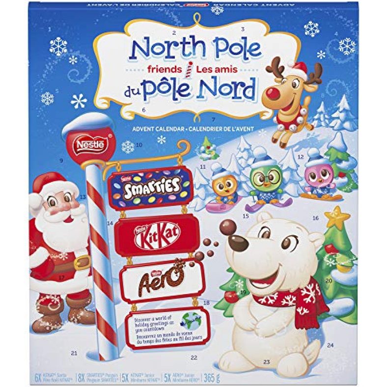Nestlé Smarties, Aero, and Kitkat Advent Calendar — Deals from SaveaLoonie!