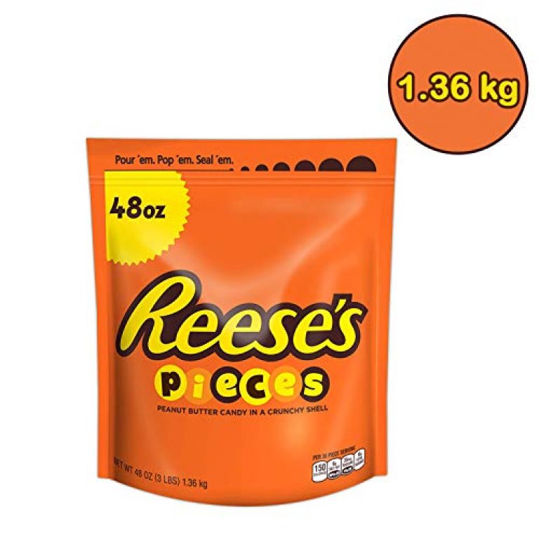 REESE Pieces Peanut Butter Bulk Candy, 1.36 Kilogram — Deals from ...