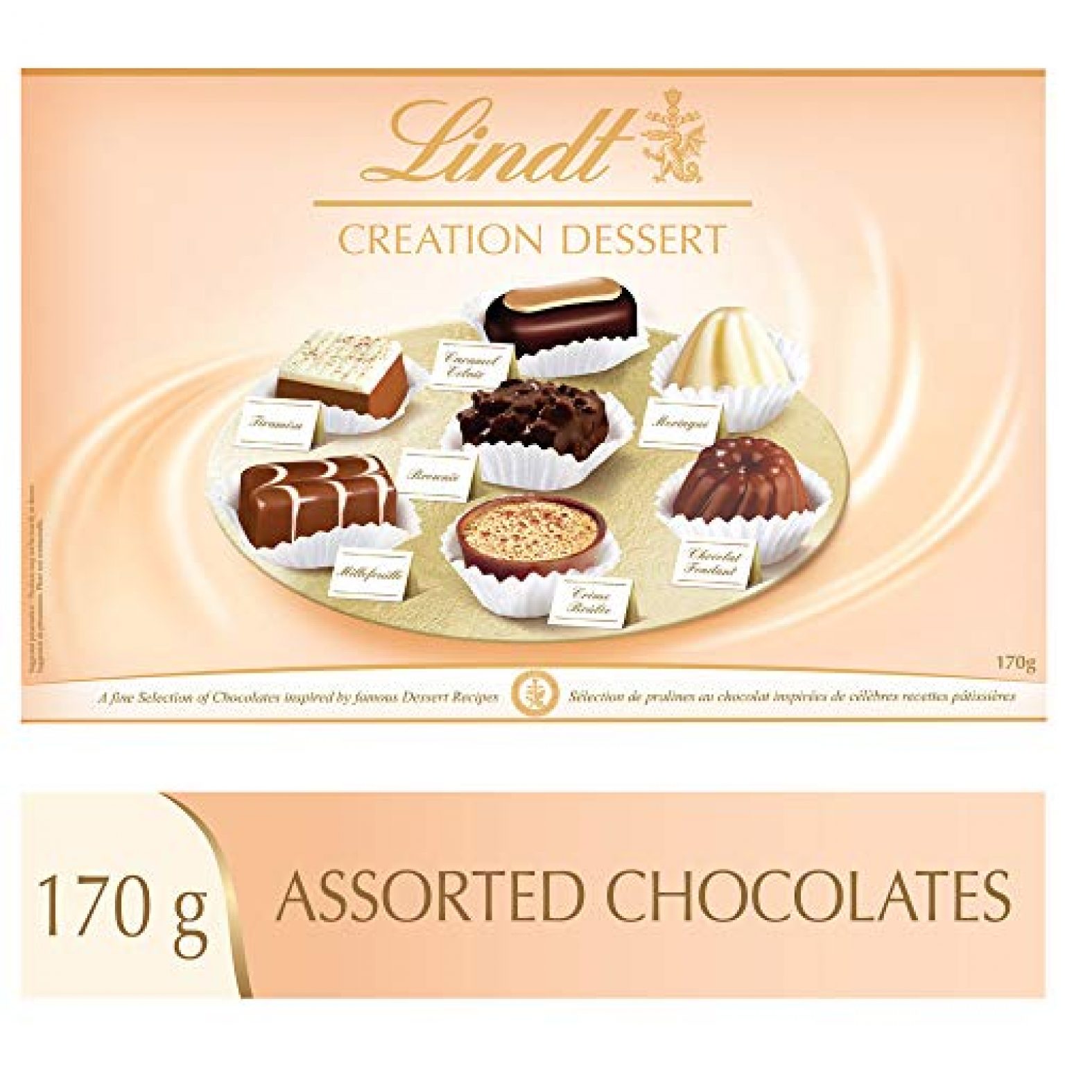 Lindt Creation Dessert T Box Fine Milk Dark And White Chocolate 170g — Deals From Savealoonie 8931