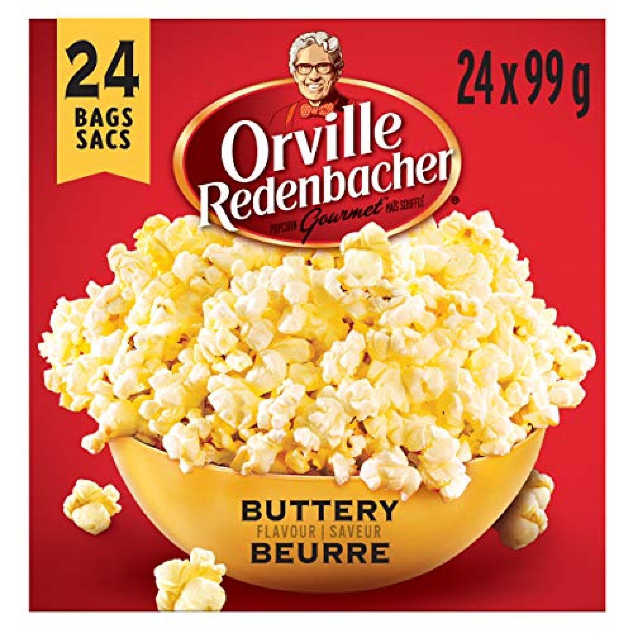 Orville Redenbacher Popcorn Microwave Buttery 24 Pack — Deals From Savealoonie
