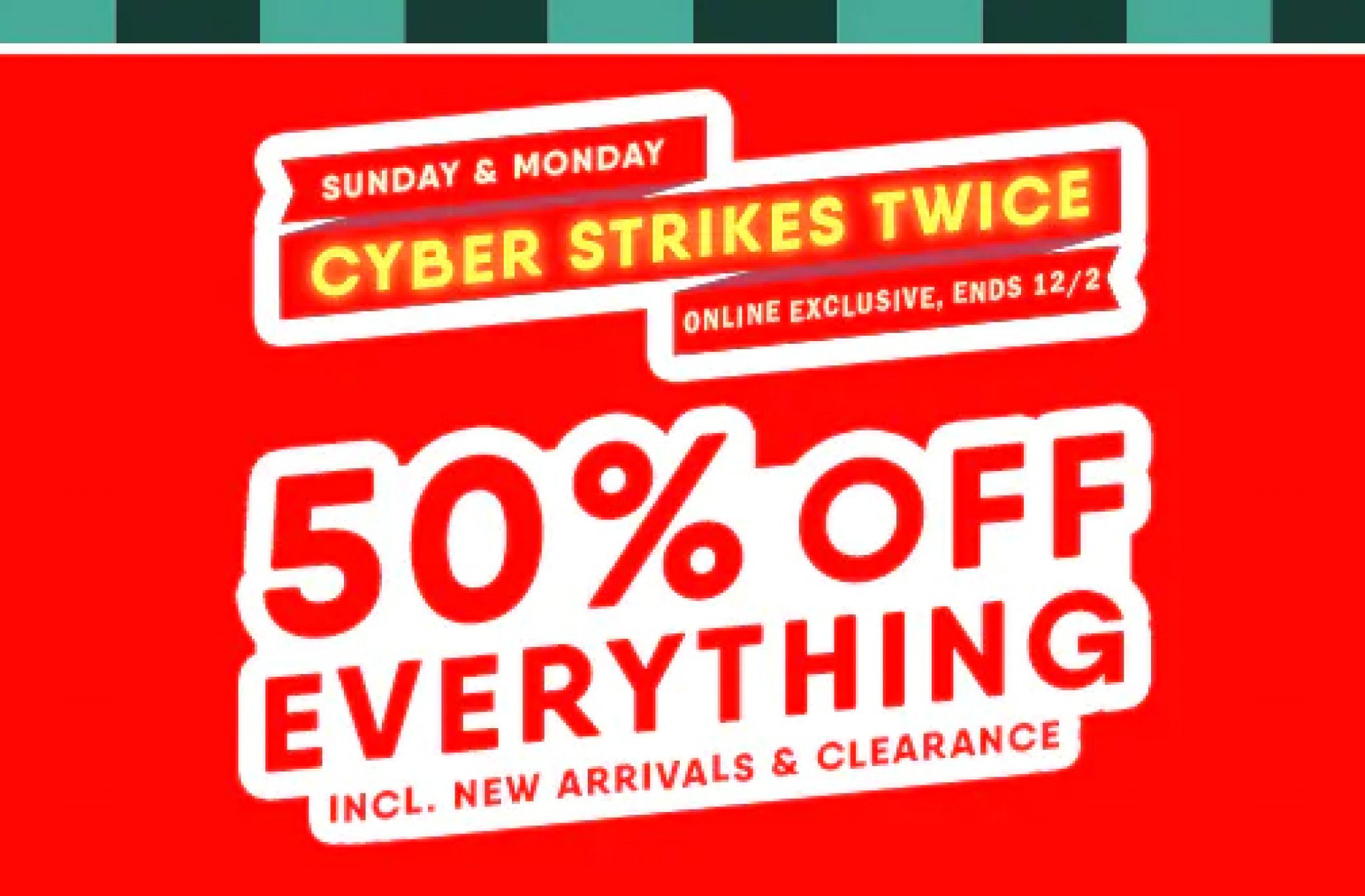 Old Navy Cyber Monday 50 Off Everything + Daily Deal — Deals from