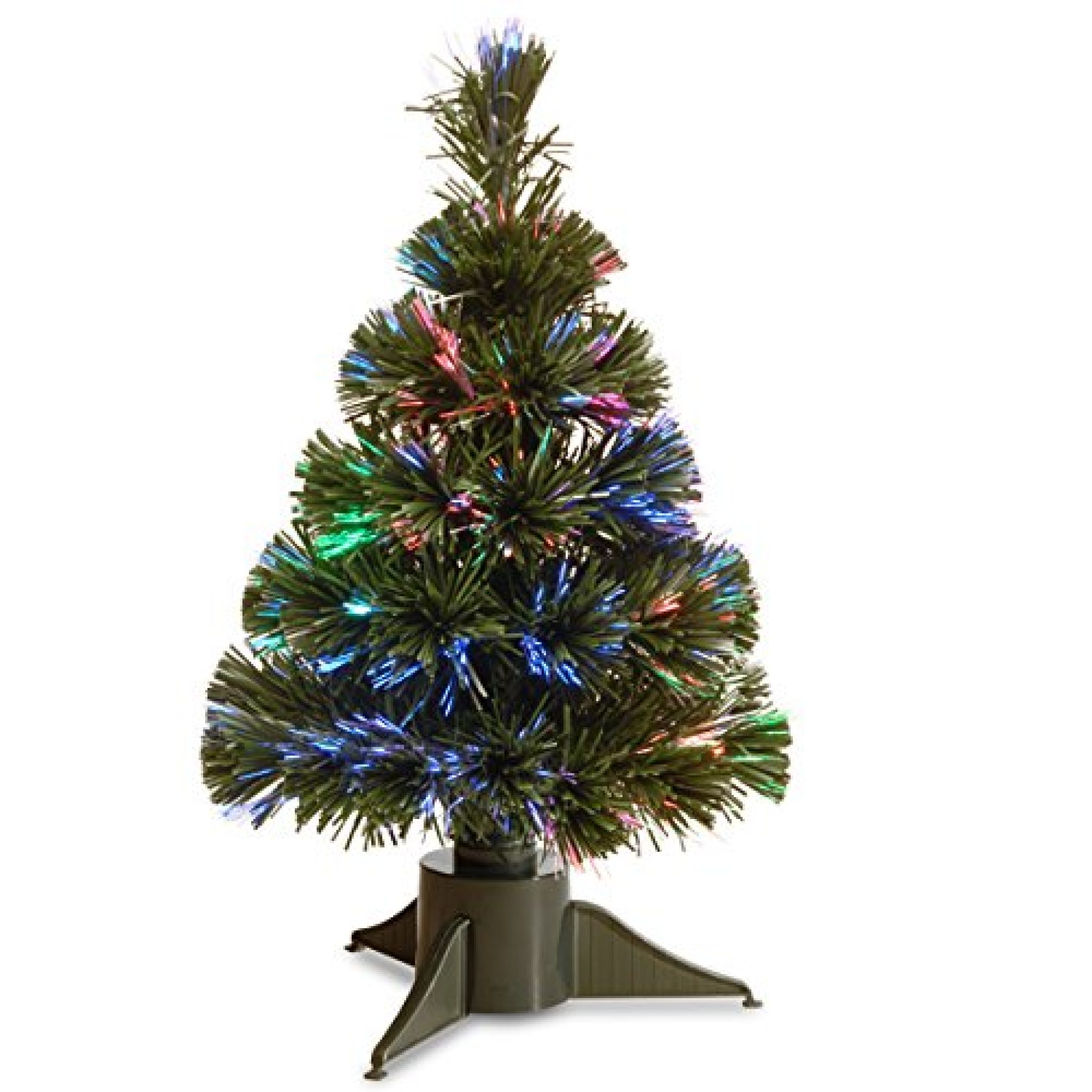 National Tree 18 Inch Fiber Optic Tree — Deals from SaveaLoonie!