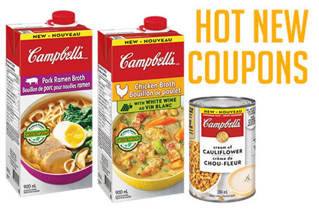 New Campbell's Product Coupons — Deals from SaveaLoonie!