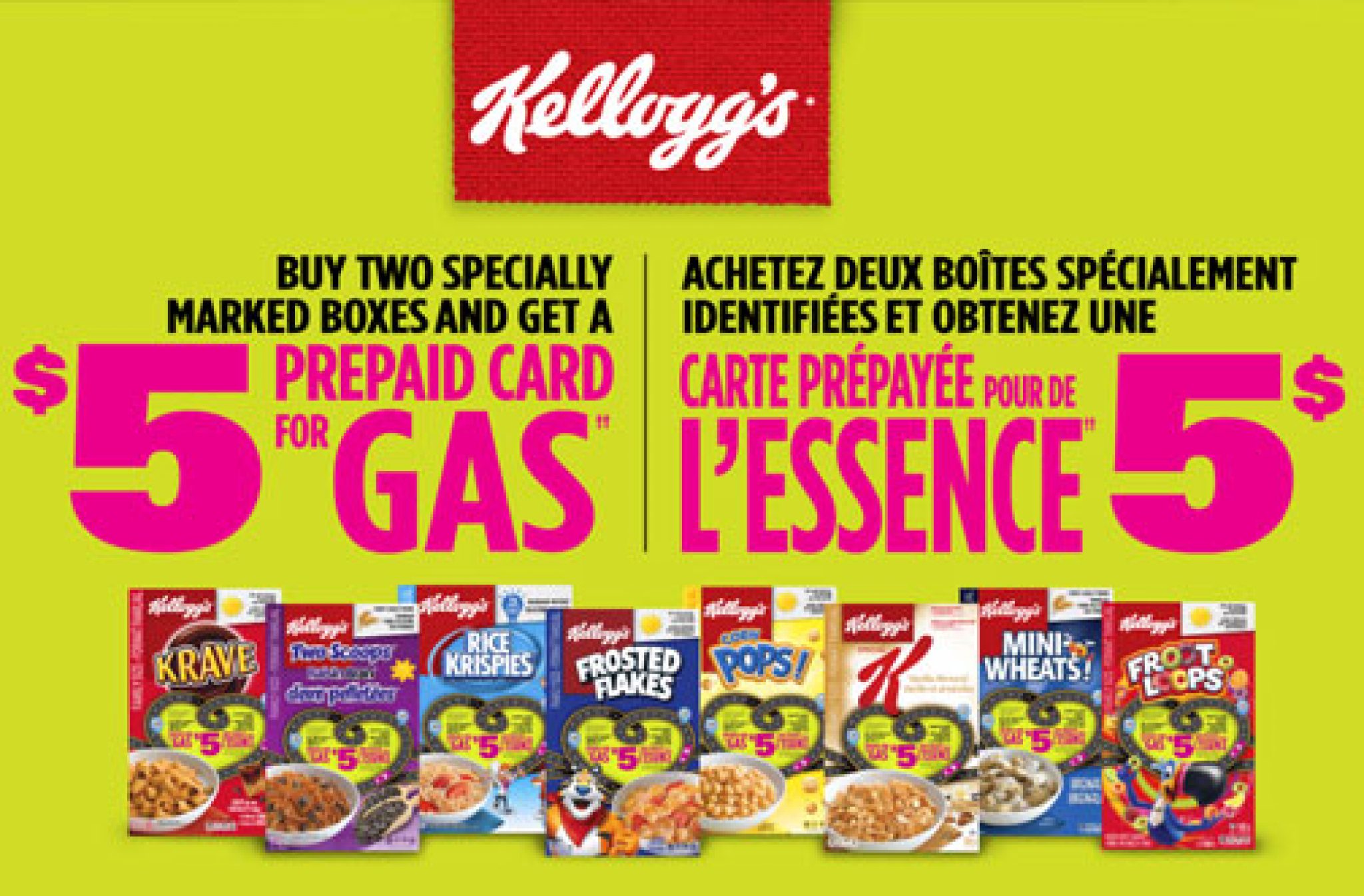 Kellogg s Gas Cash Promotion Deals From SaveaLoonie 