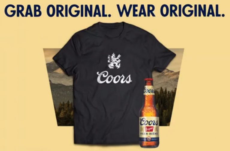 coors t shirt urban outfitters