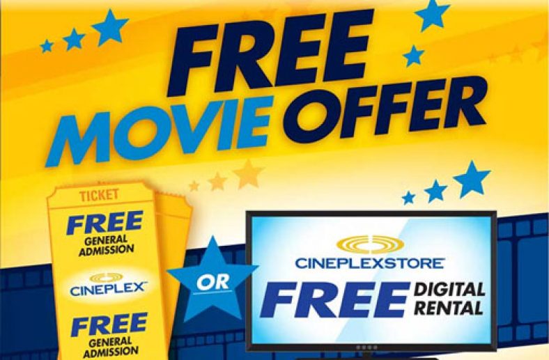 General Mills & Cineplex Free Movie Offer — Deals from SaveaLoonie!