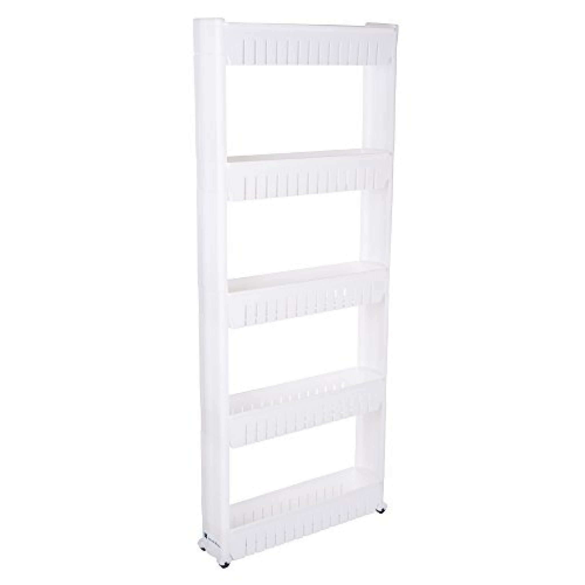 Lavish Home Mobile Shelving Unit Organizer, 5 Tier — Deals from ...