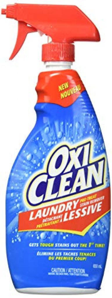laundry stripping with oxiclean