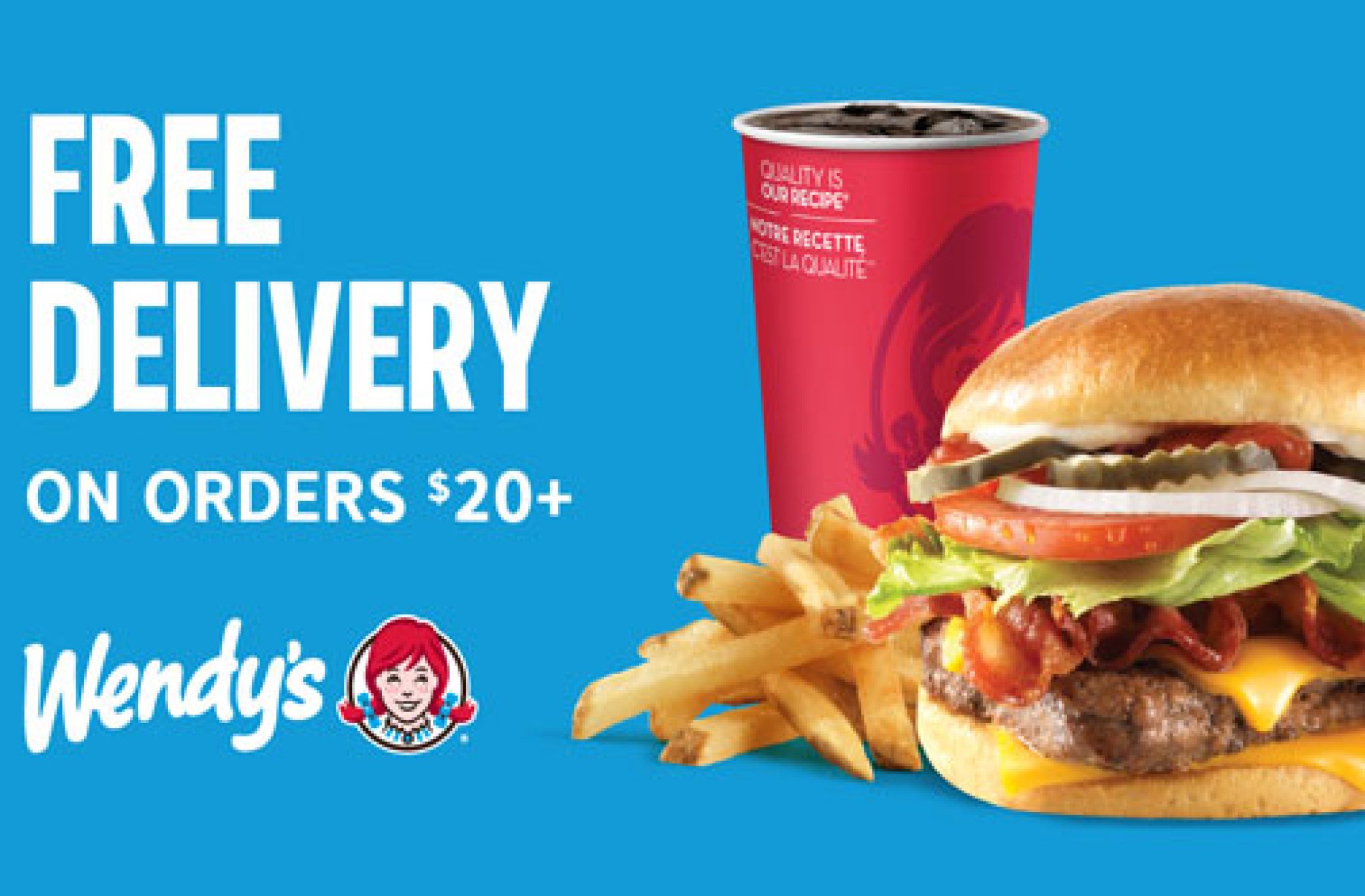 Free Wendy's Delivery — Deals from SaveaLoonie!