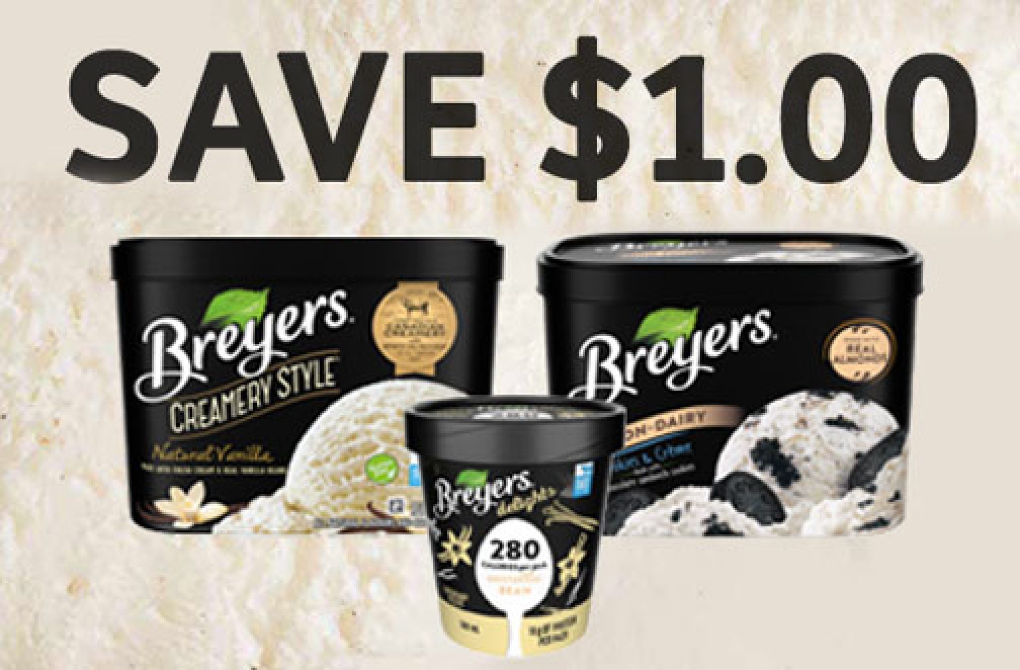 Breyers Ice Cream Coupon — Deals from SaveaLoonie!