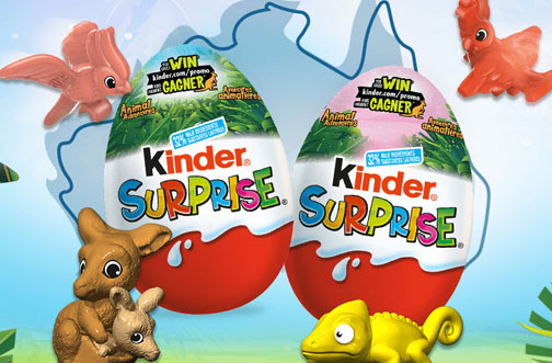 kinder egg animals