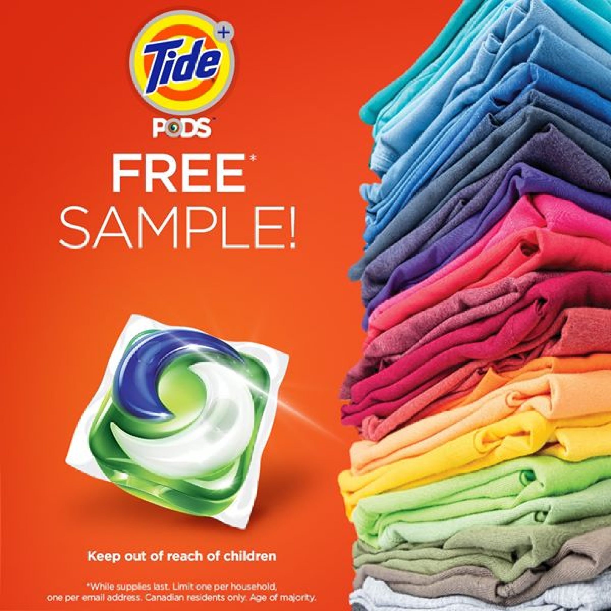 Tide PODS Free Sample — Deals from SaveaLoonie!