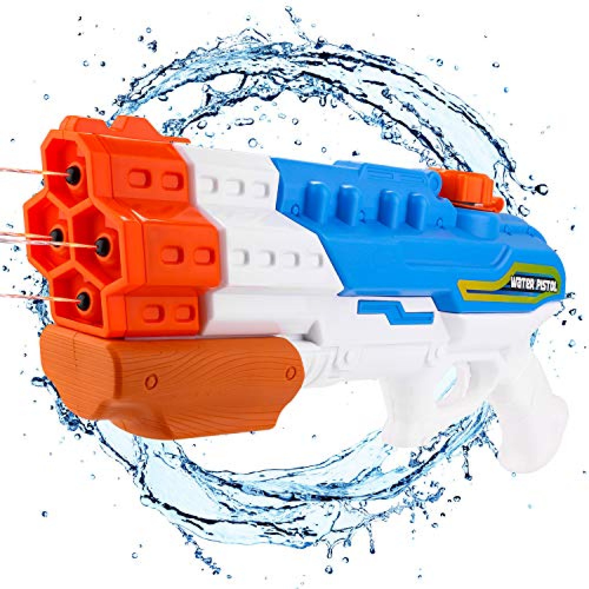 Balnore Water Gun Soaker Water Blaster High Capacity 1200CC Squirt Gun ...