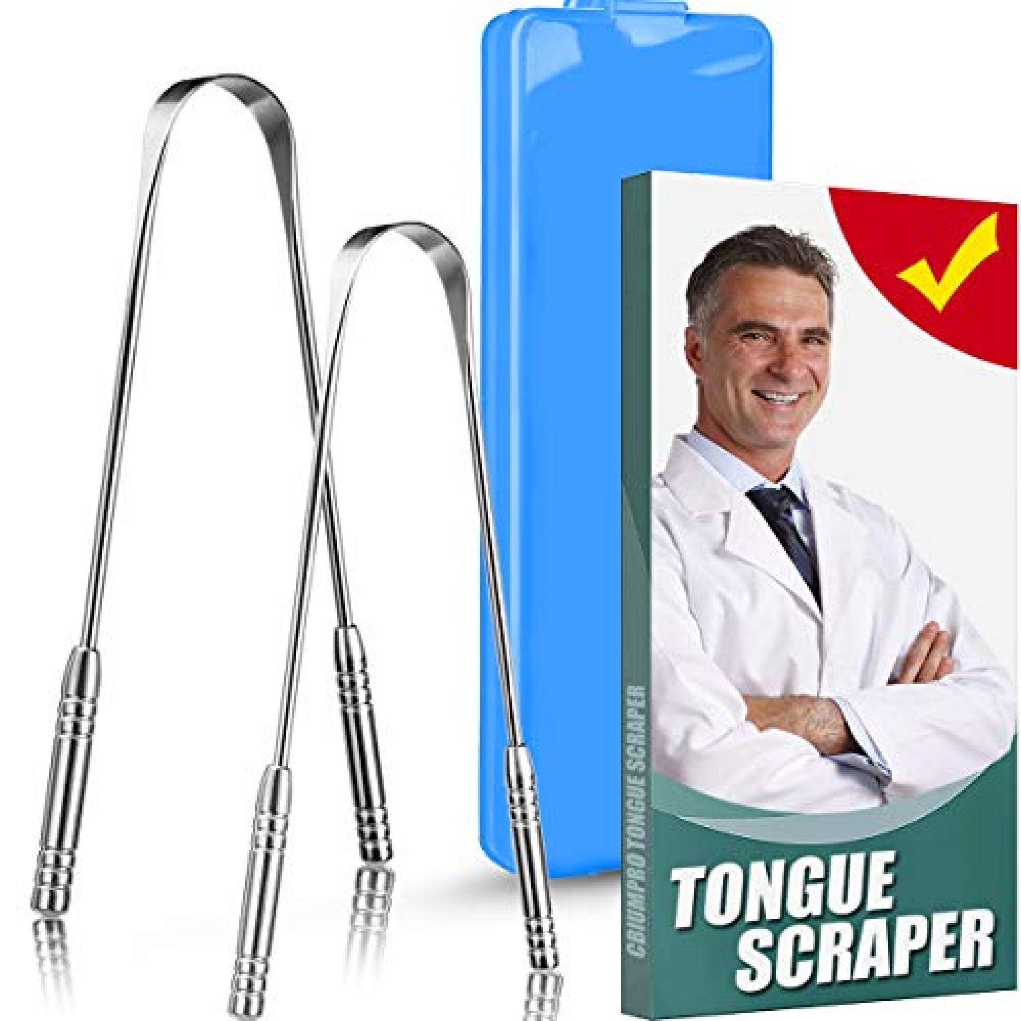 Best Tongue Scraper, 2 Pack — Deals from SaveaLoonie!