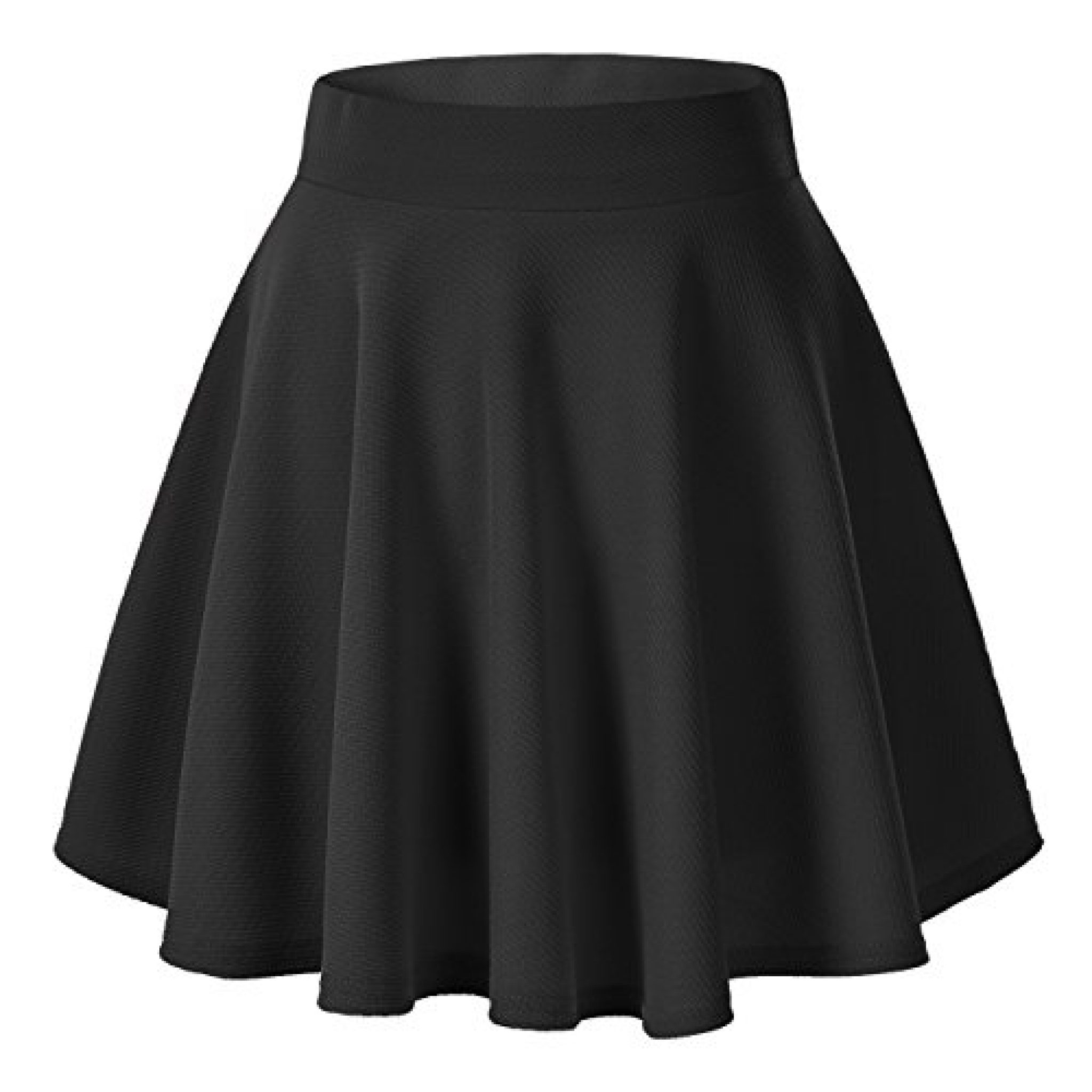 Urban Coco Womens Basic Flared Casual Mini Skate Skirt — Deals From Savealoonie