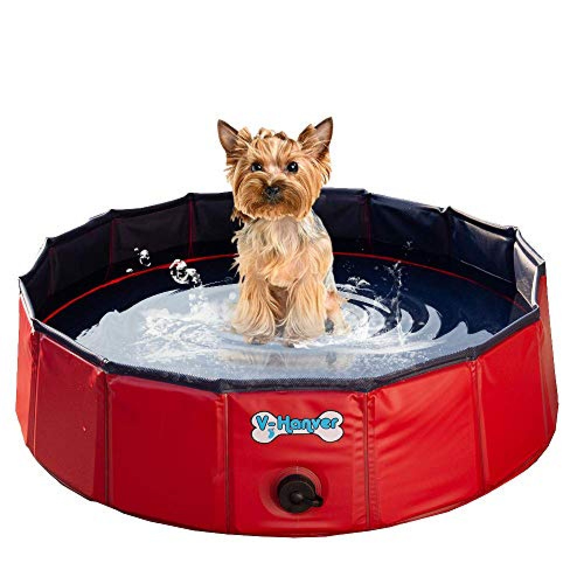 hard plastic dog pools